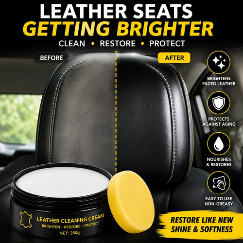 Leather care cream - leather, conditioner