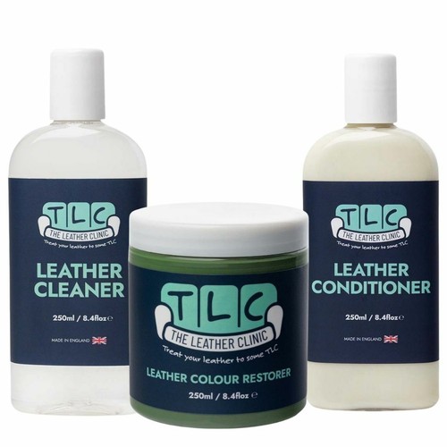 Dark green leather cleaner - dark,